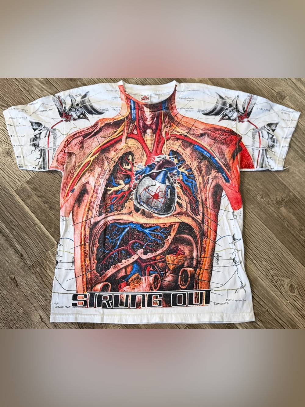Vintage 00’s Strung Out Band T Shirt Sz L